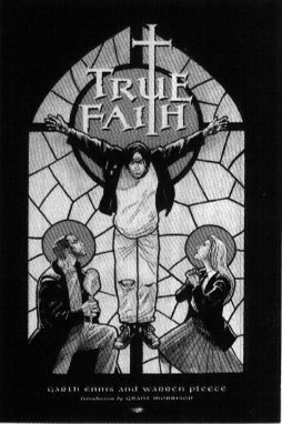 Cover of True Faith graphic novel, art by Warren pleece